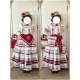 Miss Point Four-Season Orchard Short Sleeve and Sleeveless Tiered OP and Skirt(Reservation/2 Colours/Full Payment Without Shipping)